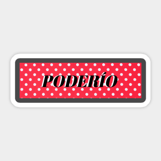 Poderío Sticker